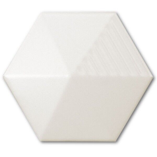 zdjęcie equipe umbrella white matt płytka ścienna 12.4x10.7 (23030) 