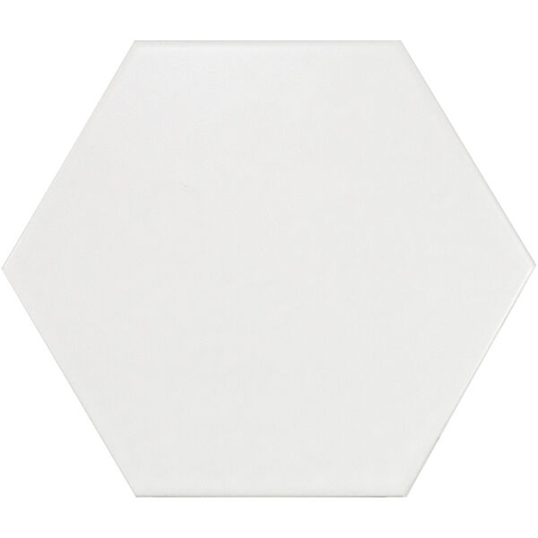 equipe hexatile blanco mate gres 17.5x20 (20339) płytki equipe ceramicas heksagonalne na podłogę białe