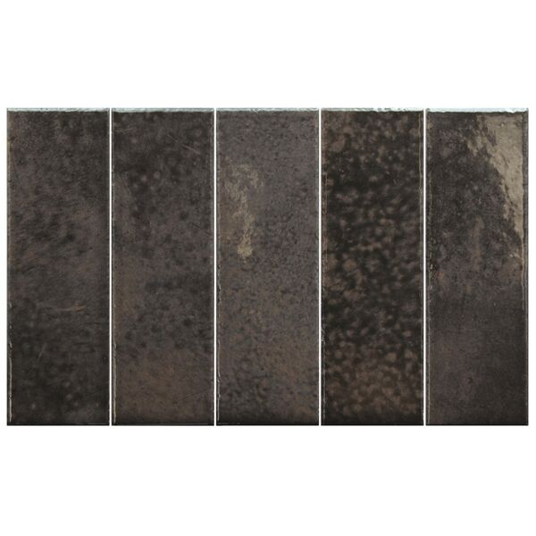 zdjęcie equipe bohemian charcoal płytka ścienna 6x18.6 (32343) 