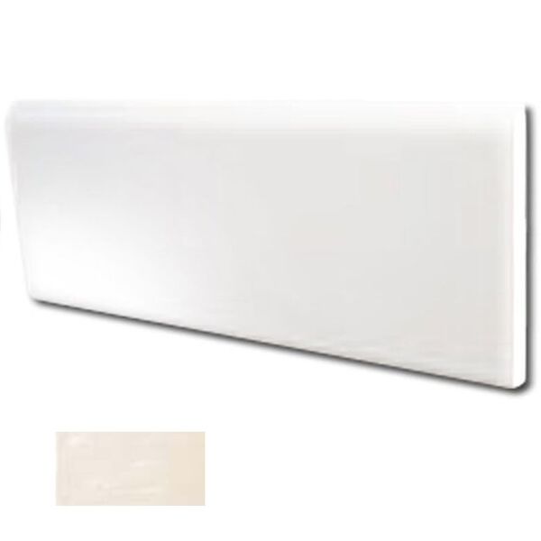 equipe mallorca cream bullnose 6.5x20 (23276) płytki equipe ceramicas glazura beżowe satynowe strukturalne