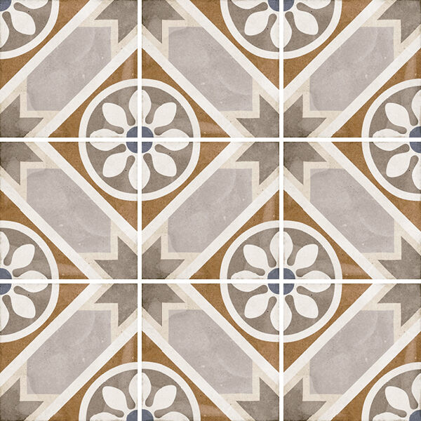equipe art nouveau apollo color gres dekor 20x20 (24401) 