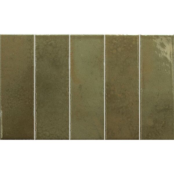 equipe bohemian bronze green płytka ścienna 6x18.6 (32342) 