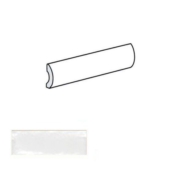 equipe altea white pencil bullnose 3x20 (27626) 