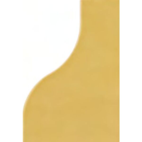 equipe curve yellow płytka ścienna 8.3x12 (28847) płytki equipe ceramicas prostokątne na ścianę