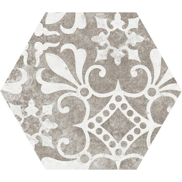 equipe hexatile cement garden grey gres 17.5x20 (22099) 