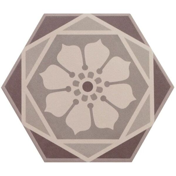 Equipe Hexatile Harmony Colours dekor 17.5x20 (21356) - mała płytka dekoracyjna heksagonalna