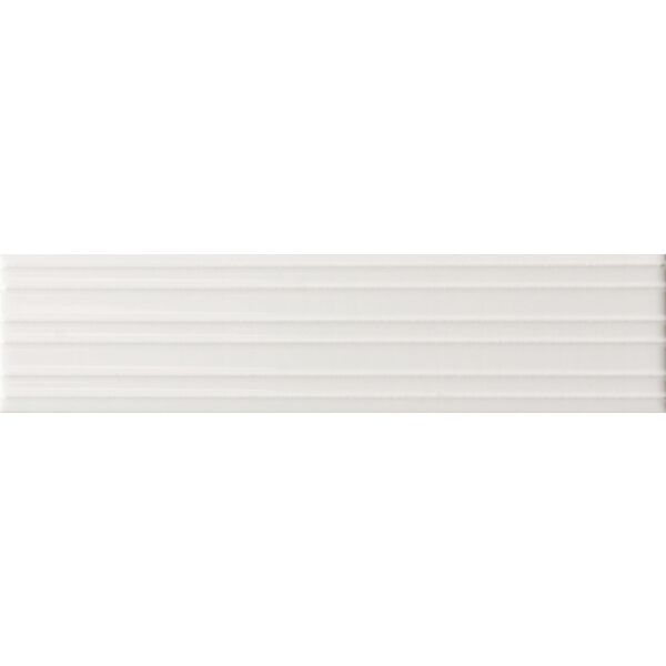equipe lumina white alyssum rivia płytka ścienna 6x24.6 (32416) 