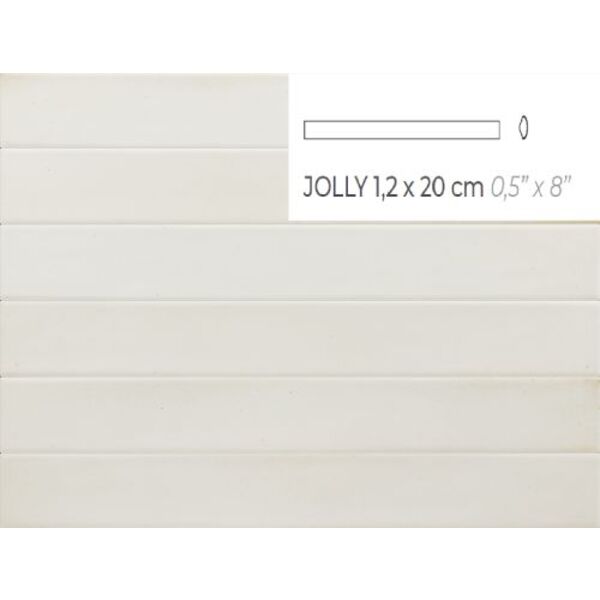 equipe massimo white jolly 1.2x20 (31667) płytki equipe ceramicas białe nowości