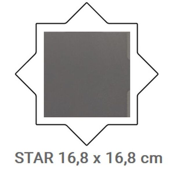 equipe porto star black gres 17.5x20 (30627) 