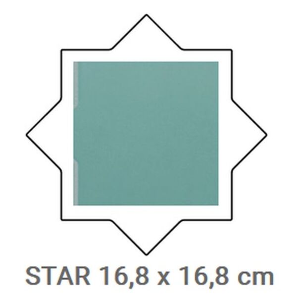 equipe porto star jade gres 17.5x20 (30625) zielone płytki monocolor