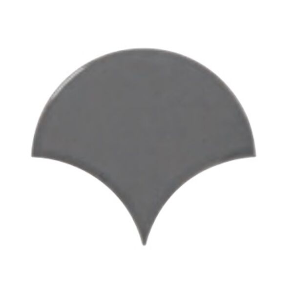 equipe fan dark grey płytka ścienna 10.6x12 (21979) płytki equipe ceramicas glazura prostokątne do łazienki na ścianę szare