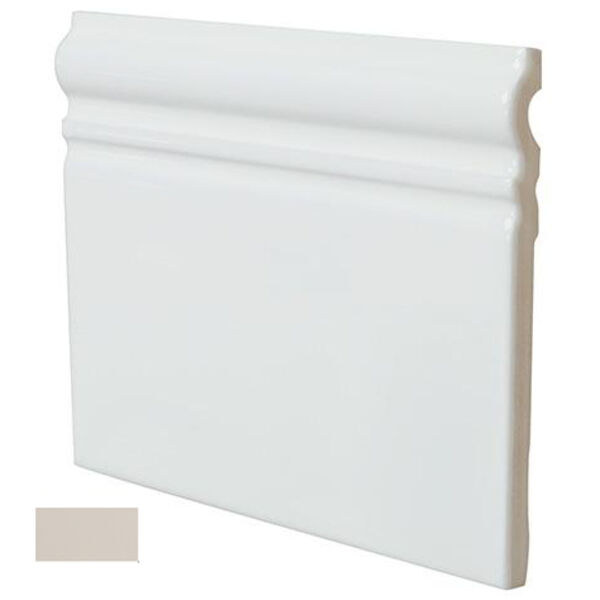 equipe greige brillo skirting 15x15 (23394) płytki equipe ceramicas kwadratowe do łazienki strukturalne