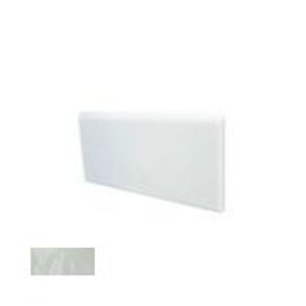 equipe gris claro brillo crackle bullnose 7.5x15 (21135) 