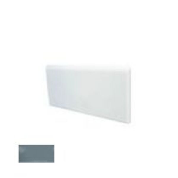 equipe gris oscuro brillo bullnose 7.5x15 (21613) płytki equipe ceramicas glazura do łazienki szare błyszczące o grubości 6 do 8 mm