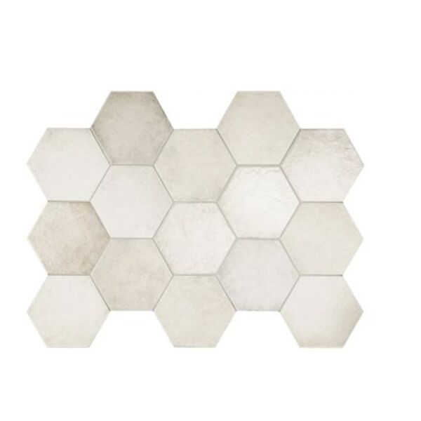 equipe heritage snow hexagono gres 17.5x20 (24950) płytki equipe ceramicas gres do kuchni szare matowe