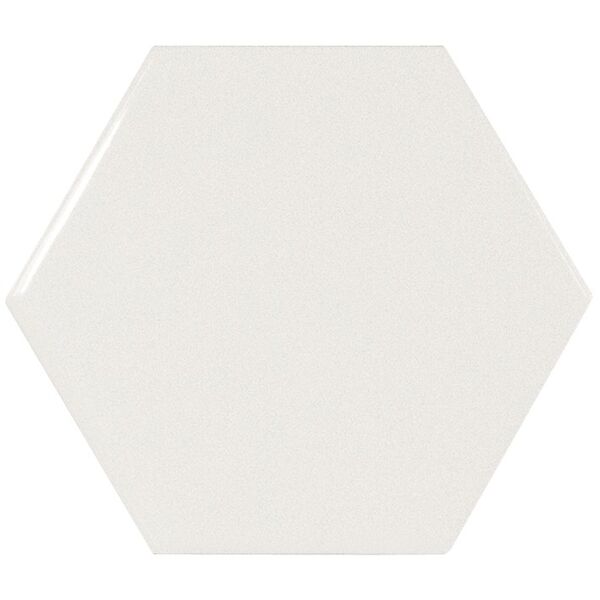 zdjęcie equipe hexagon white płytka ścienna 12.4x10.7 (21911) 