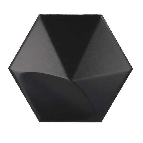 zdjęcie equipe oberland black matt płytka ścienna 12.4x10.7 (24430) 