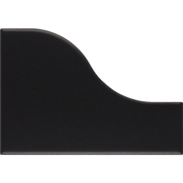 zdjęcie equipe curve black matt płytka ścienna 8.3x12 (28861) 