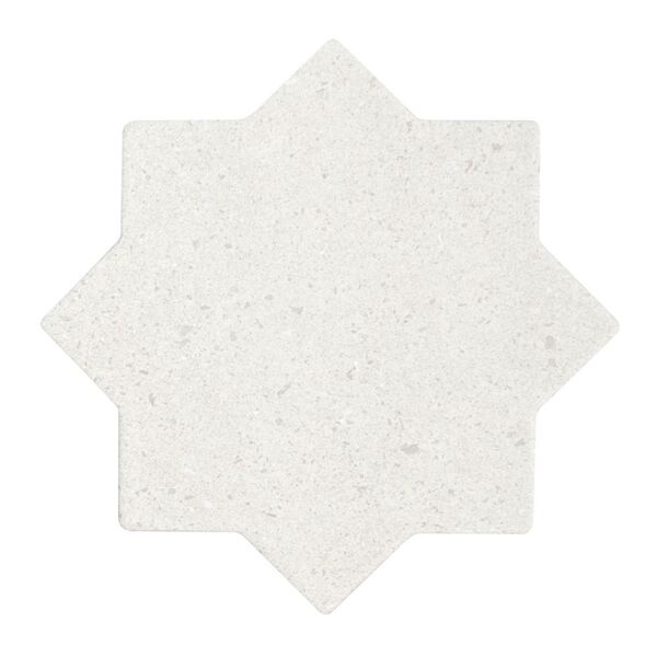 Equipe Elda Star White gres 16.8x16.8 (32724) - matowy gres kuchenny i łazienkowy