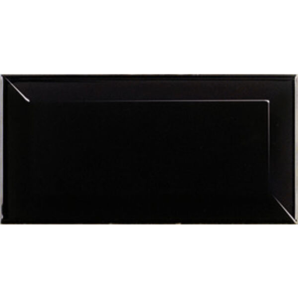 equipe metro black płytka ścienna 7.5x15 (12736) płytki equipe ceramicas 7,5x15 czarne