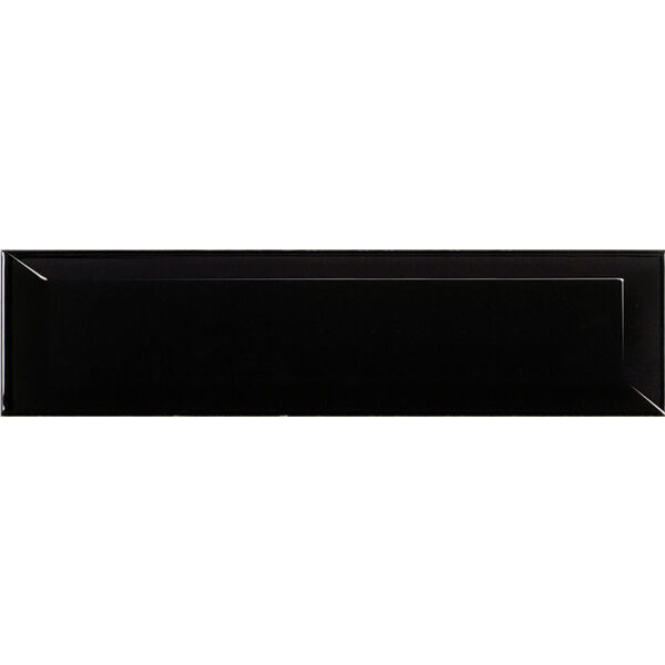 equipe metro black płytka ścienna 7.5x30 (14249) płytki equipe ceramicas prostokątne hiszpańskie na ścianę 7,5x30 czarne