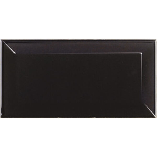 equipe metro black matt płytka ścienna 7.5x15 (14263) płytki equipe ceramicas glazura prostokątne do łazienki matowe o grubości 10 mm