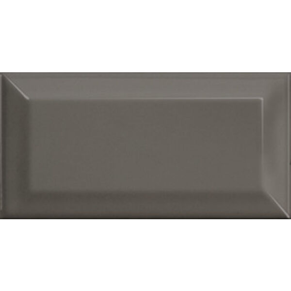 equipe metro dark grey płytka ścienna 7.5x15 (20903) płytki do kuchni na ścianę szare błyszczące o grubości od 8 do 10 mm