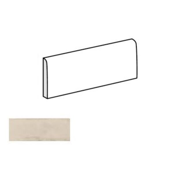 equipe splendours cream bullnose 7.5x15 (23993) 