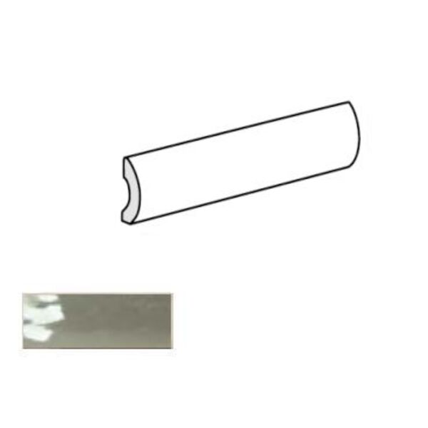 equipe splendours green pencil bullnose 3x15 (24022) 