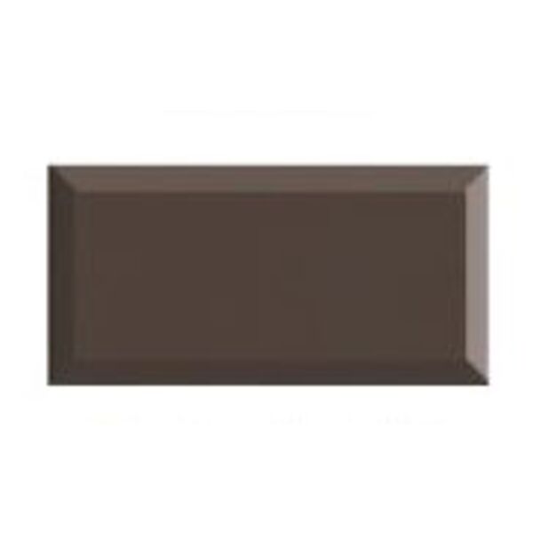 fabresa chocolate biselado bx płytka ścienna 10x20 płytki prostokątne na ścianę 10x20 brązowe o grubości 10 mm