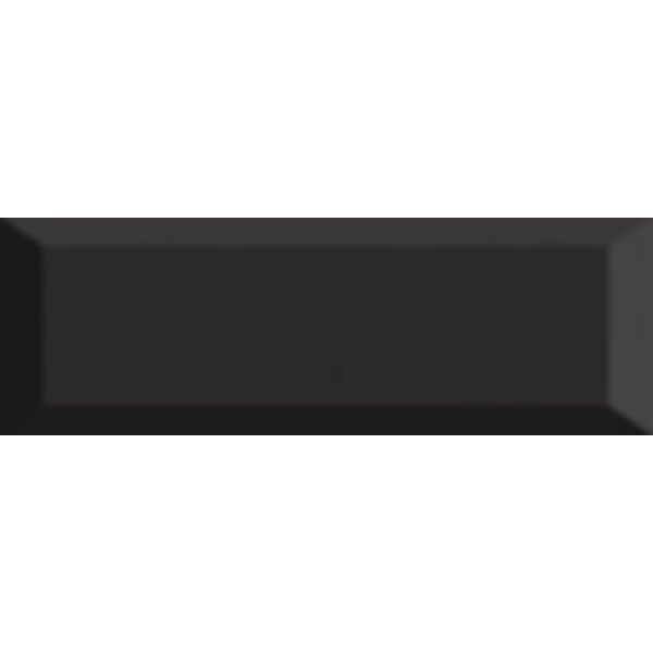 zdjęcie fabresa negro mate biselado bx płytka ścienna 10x30 