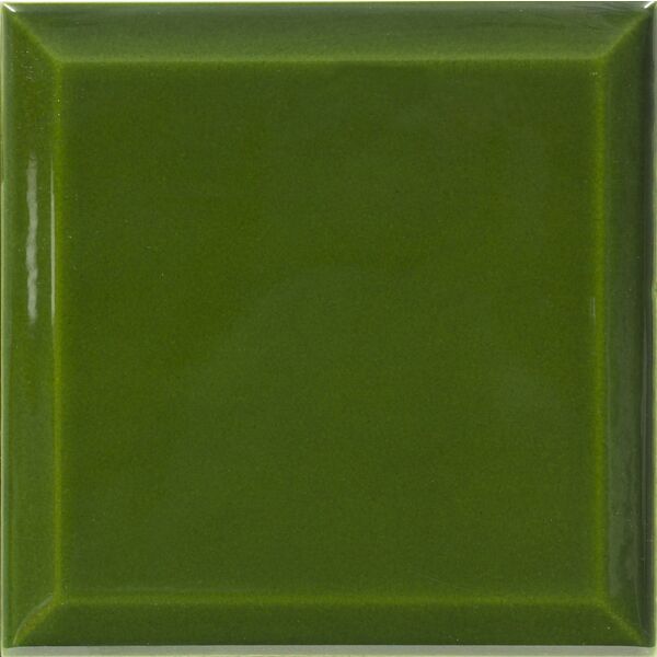 zdjęcie fabresa capsule verde cristal biselado płytka ścienna 15x15 