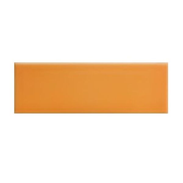 fabresa plaqueta naranja brillo płytka ścienna 10x30 płytki do kuchni 10x30 o grubości 10 mm