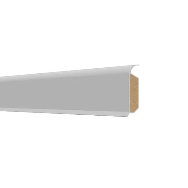 zdjęcieFN Neuhofer FN ROUND-X060 60 mm Traffic White (FB001) listwa Przypodłogowa 240x6x1.3