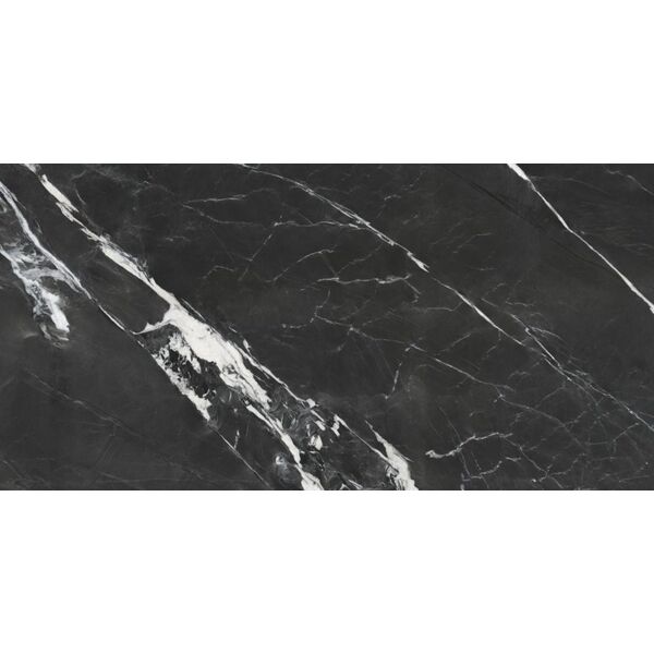 Gayafores Montblack gres 60x120 - matowy gres do łazienki i kuchni imitujący marmur