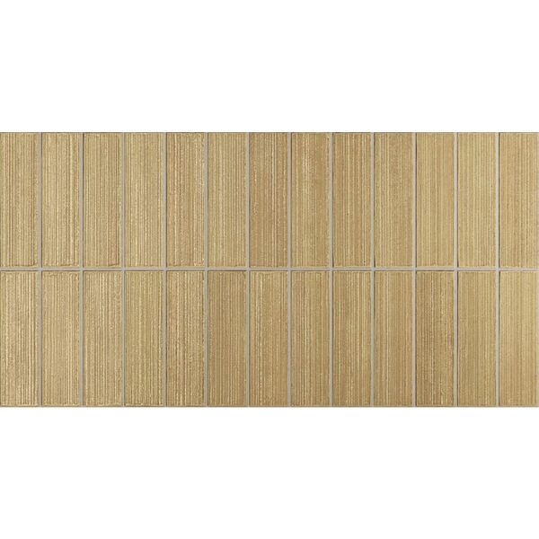 Gayafores Deco Kirei Honey gres 32x62.5 - gres beżowy kuchenny i łazienkowy