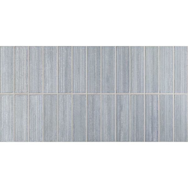 Gayafores Deco Kirei Blue gres 32x62.5 - gres niebieski do łazienki i kuchni