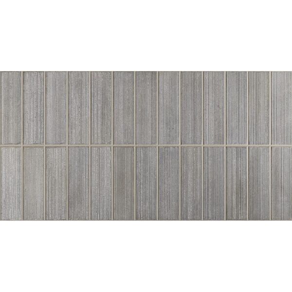 Gayafores Deco Kirei Grey gres 32x62.5 - gres szary do salonu i przedpokoju