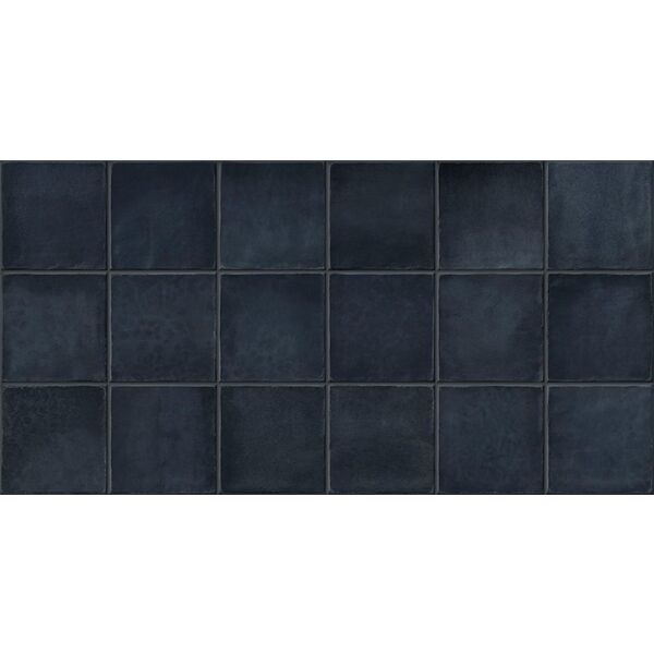 Gayafores Deco Amaris Plus Navy gres 32x62.5 - gres szkliwiony hiszpański w stylu retro do salonu