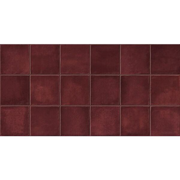 Gayafores Deco Amaris Plus Burdeos gres 32x62.5 - gres szkliwiony hiszpański w stylu retro ścienny