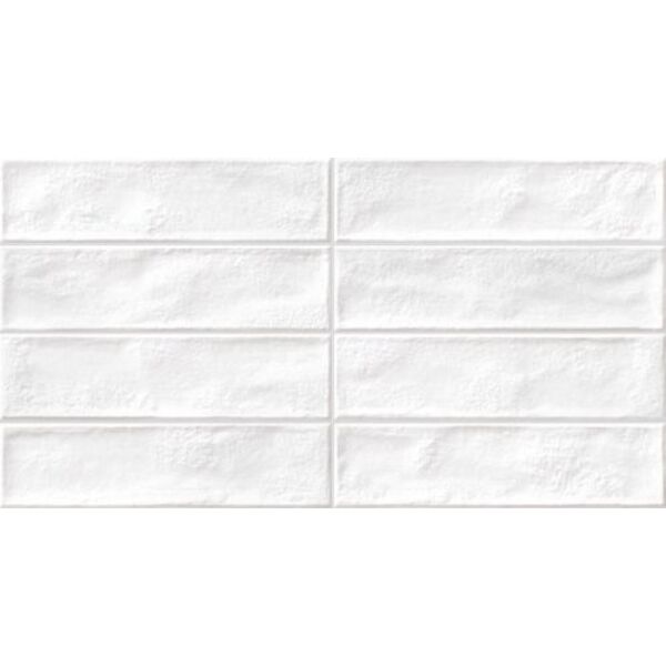 geotiles manhattan white płytka ścienna 31.6x60 płytki geotiles glazura na ścianę białe