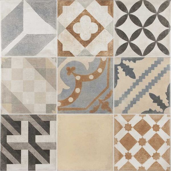 geotiles vintage mix gres 60.8x60.8 PŁYTKA PATCHWORK