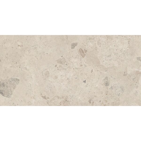 Geotiles Stratos Breccia MUD Silk gres rektyfikowany 60x120 - wielkoformatowy gres do salonu