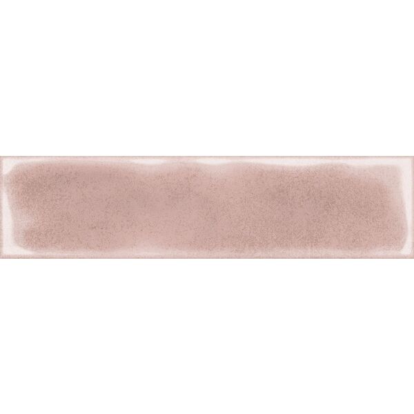 Golden Tile Lugano Pink płytka ścienna 7.5x30 - błyszcząca glazura cegiełka