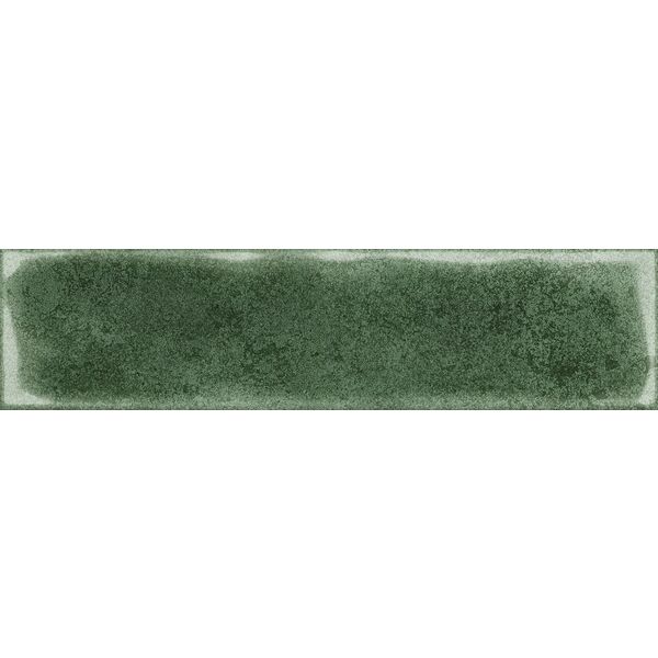 Golden Tile Lugano Green płytka ścienna 7.5x30 - zielona glazura cegiełka