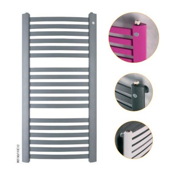 zdjęcie instal-projekt retto ret-40/180d50 grzejnik łazienkowy 1800/412 c34 - white mat (basic) 