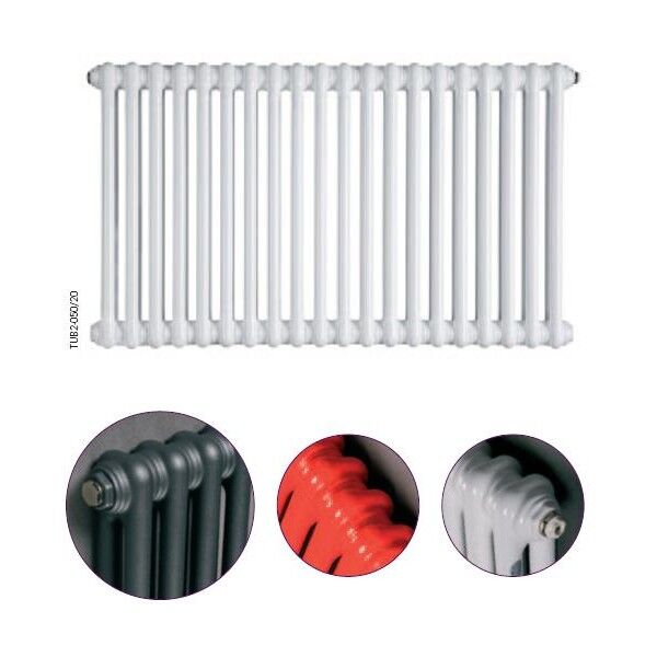 instal-projekt tubus 2 tub2-200/17 grzejnik pokojowy 2000/804 c34 - white mat (modulus) 