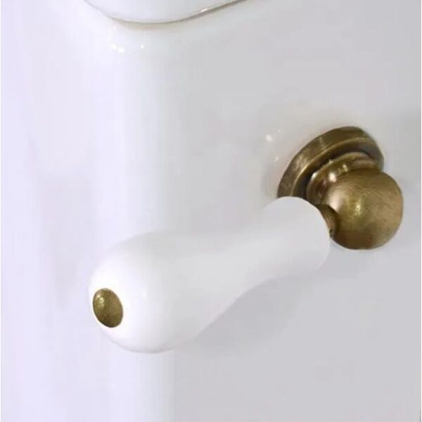 Kerasan Waldorf Mechanizm Spłukujący do Dolnopłuku z Uchwytem Bocznym  (757093)