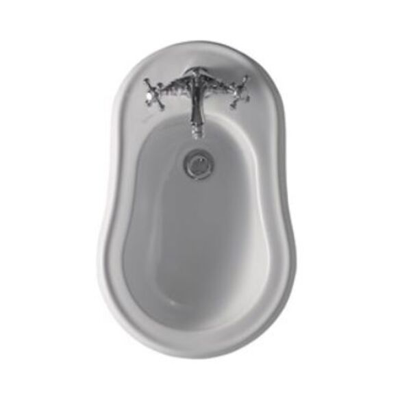 kerasan retro bidet stojący 1-otworowy biały 102001 ceramika retro kerasan