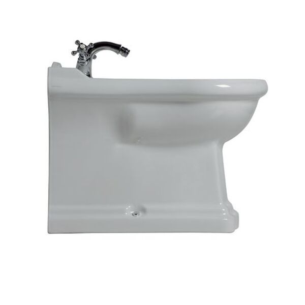 kerasan retro bidet stojący 1-otworowy biały 102201 ceramika retro kerasan